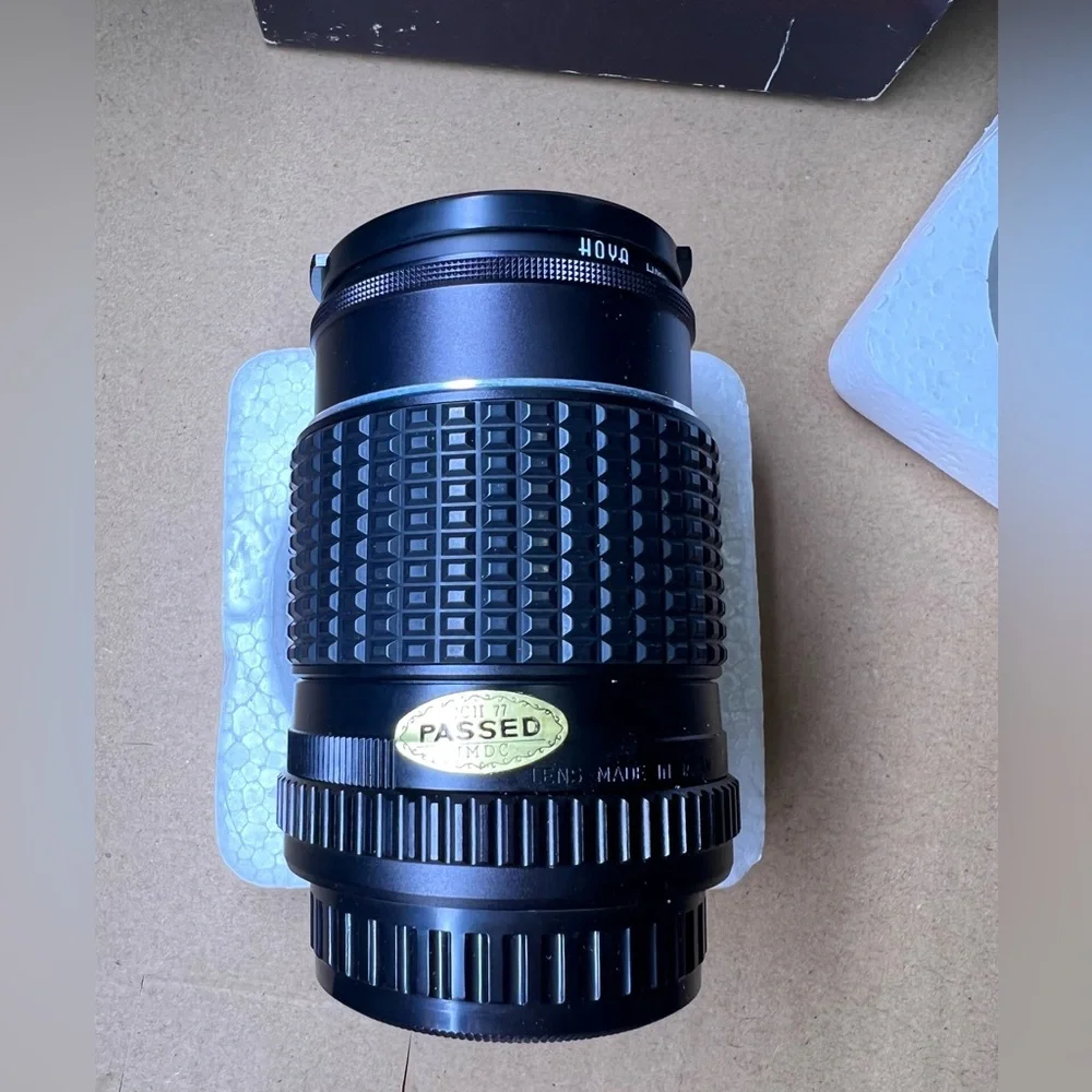 Vintage SMC Pentax-M 150mm f/3.5 Lens w/ Case and Box Excellent Condition